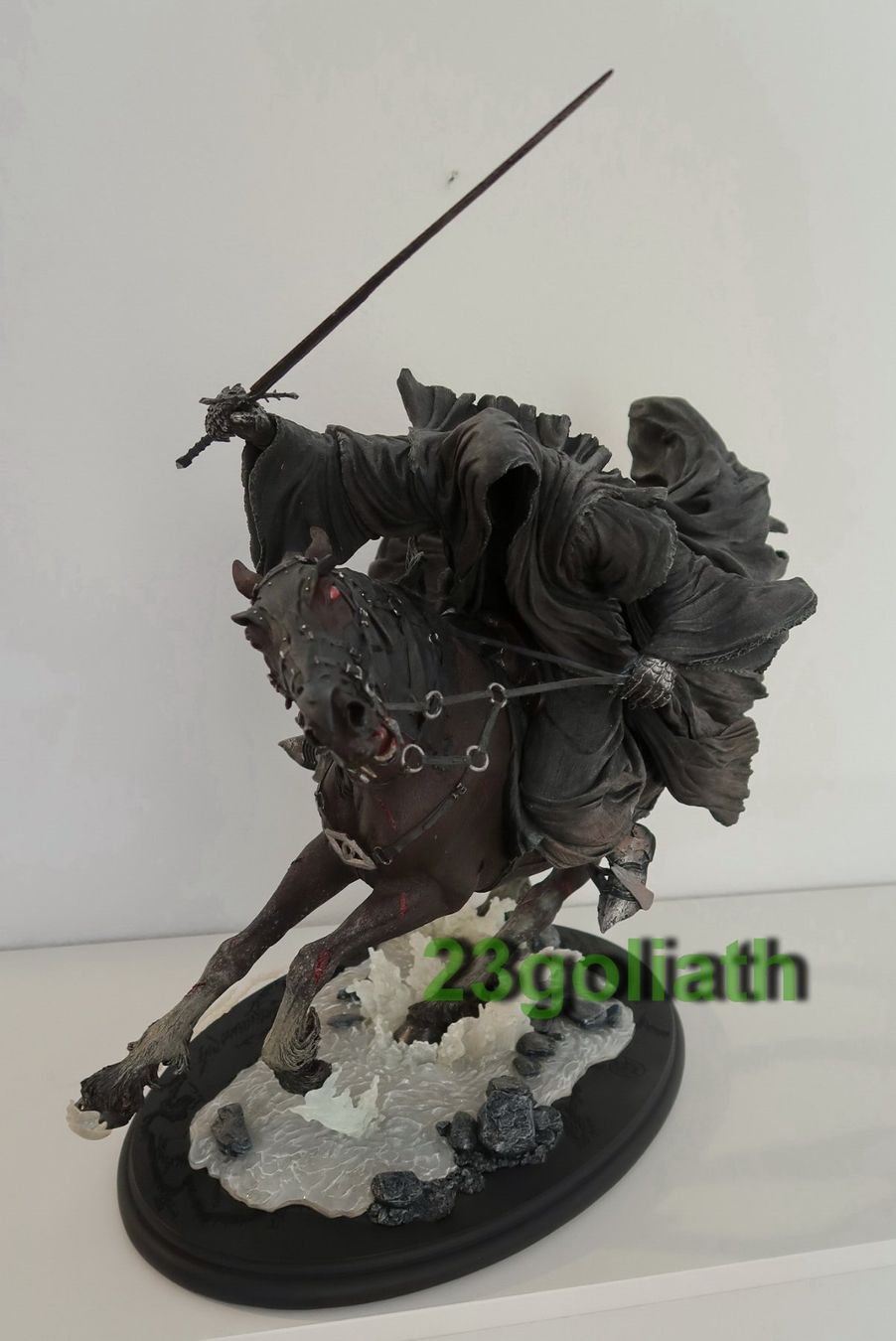 Statuette: Ringwraith At The Ford Statue Weta Workshop - Herr der Ringe – Usato da Flawil venduto da Goliath23 2