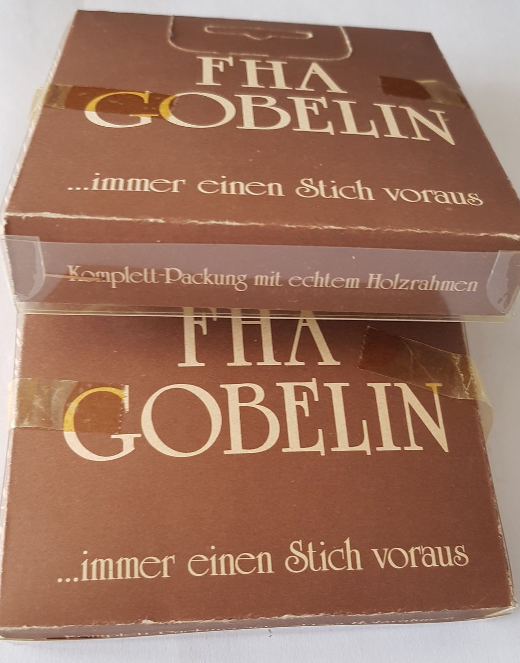 Kit bricolage: Gobelin-Bild zum Sticken "Pferd" oder "Eichhörnchen" / NEU – Nuovo e nell'imballaggio originale da Dürrenäsch venduto da Bastelnde 1
