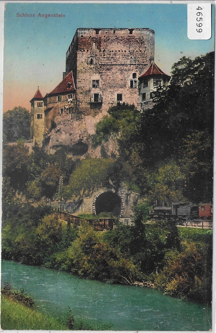 Cartoline postali: Schloss Angenstein - Aesch-Duggingen - Litho – Usato da Ettingen venduto da Kartenplanet