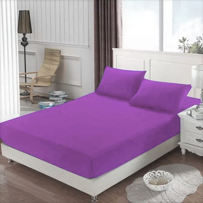 Bettwäsche: JERSEY TICINO 140/160 x 200 cm Violett – Neu und originalverpackt aus Oensingen von directshop24