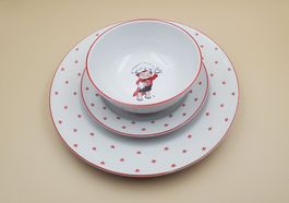 Set de 3 pièces pour dîner Campbell's Soup 90s