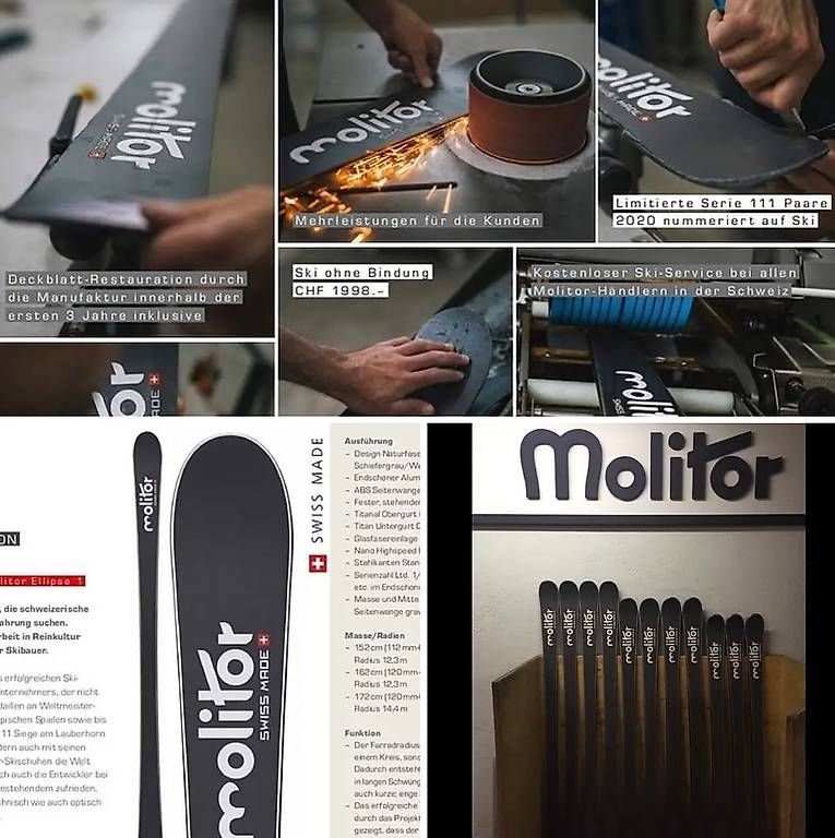Stöckli Sci: Ski Molitor Stöckli 162 ellipse 1 – Nuovo (secondo la descrizione) da Semsales venduto da dmi82 4