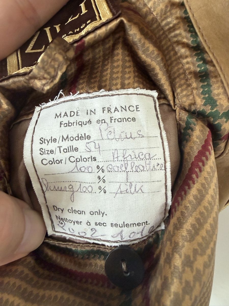 Giacche: ZILLI Paris Leather Jacket - Size 54 - Fall Essential! – Usato da Dietikon venduto da Watch-Master 3