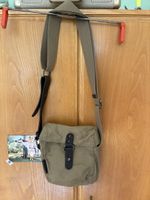 Umhängetasche Marc O'Polo Stoff mit Leder cognac 