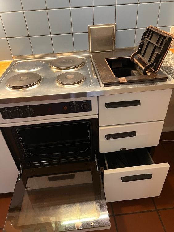 Tiba-Kochherd mit Elektroherd inkl. Backofen (Gebraucht) in für CHF 1