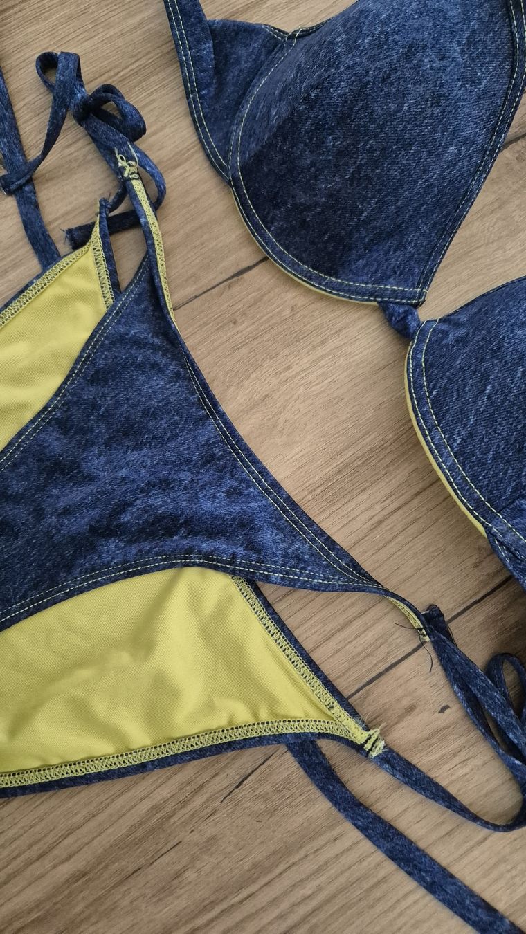 Tezenis Badekleider & Bikinis: Tezenis Jeans-Bikini – Neu (gemäss Beschreibung) aus Benglen von Janine_25