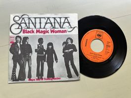 SANTANA CARLOS Super Single Black magic woman 70's Kult Top