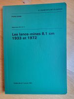 Livre Manuel Armée suisse Lance-mines 8,1 cm état neuf