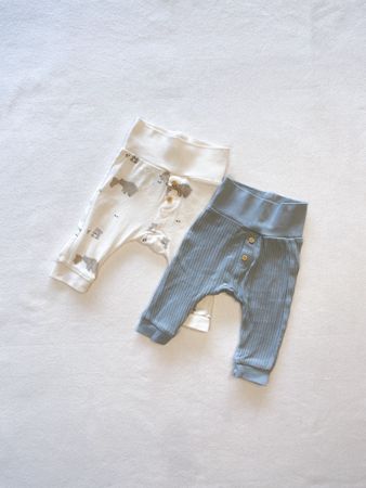 Set of 2 Newborn Baby Pants