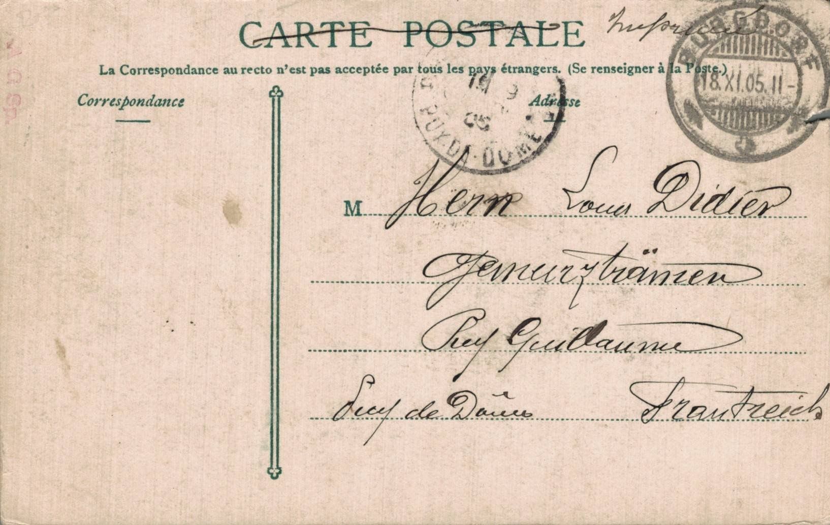 Cartoline postali: Antike Ansichtskarte von Bern, Schweiz - 1905! – Usato da Luzern venduto da Kartenansicht 1