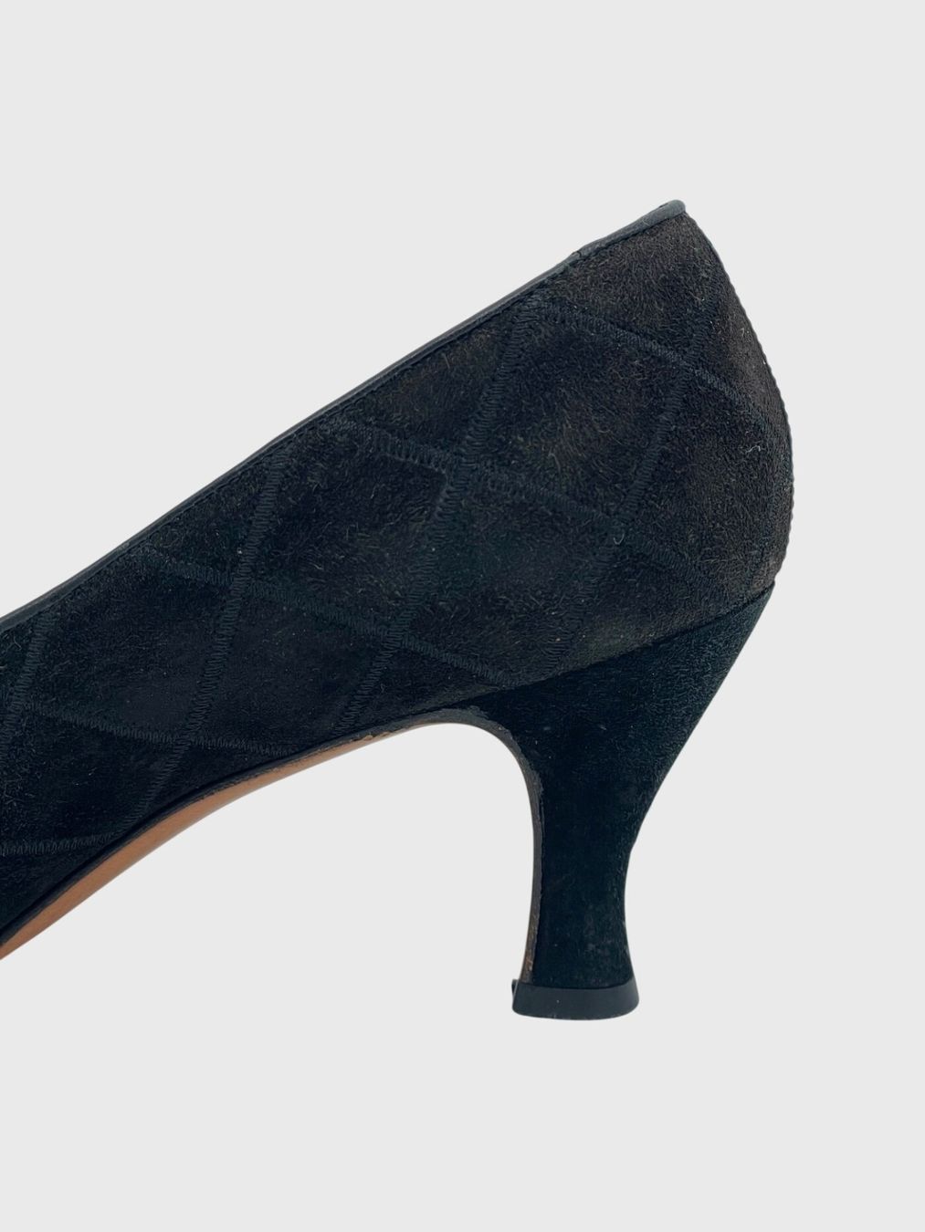 Salvatore Ferragamo Scarpe da donna: Salvatore Ferragamo Suede Pump EU 37 Schwarz – Usato da Zürich venduto da shoe_shop 5