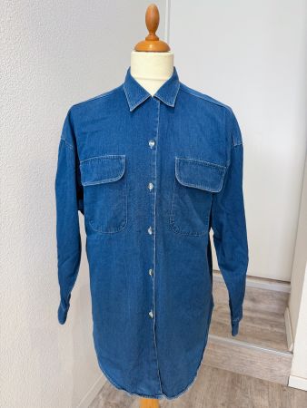 Thomas Burberry London Denim Hemd Jeanshemd Gr. 14