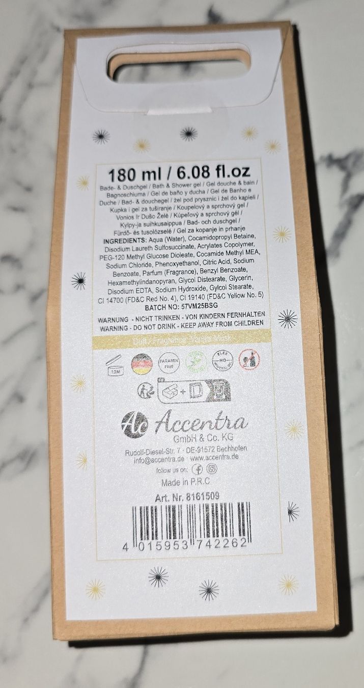 Doccia: Accentra Winter Magic Bad & Dusche Vanille Musk NEU – Nuovo e nell'imballaggio originale da Hüttikon venduto da Sybille91 1
