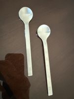 2 Nespresso Löffel Metall neuwertig