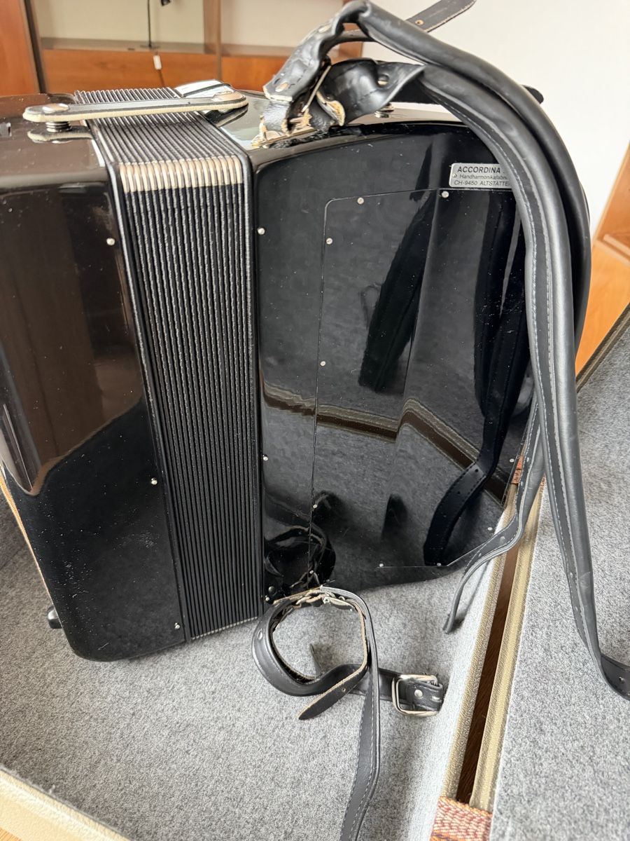 Hohner Strumenti musicali: Handharmonika Hohner, Riviera ||| S, Schwarz – Nuovo (secondo la descrizione) da Horriwil venduto da Joseph24 4