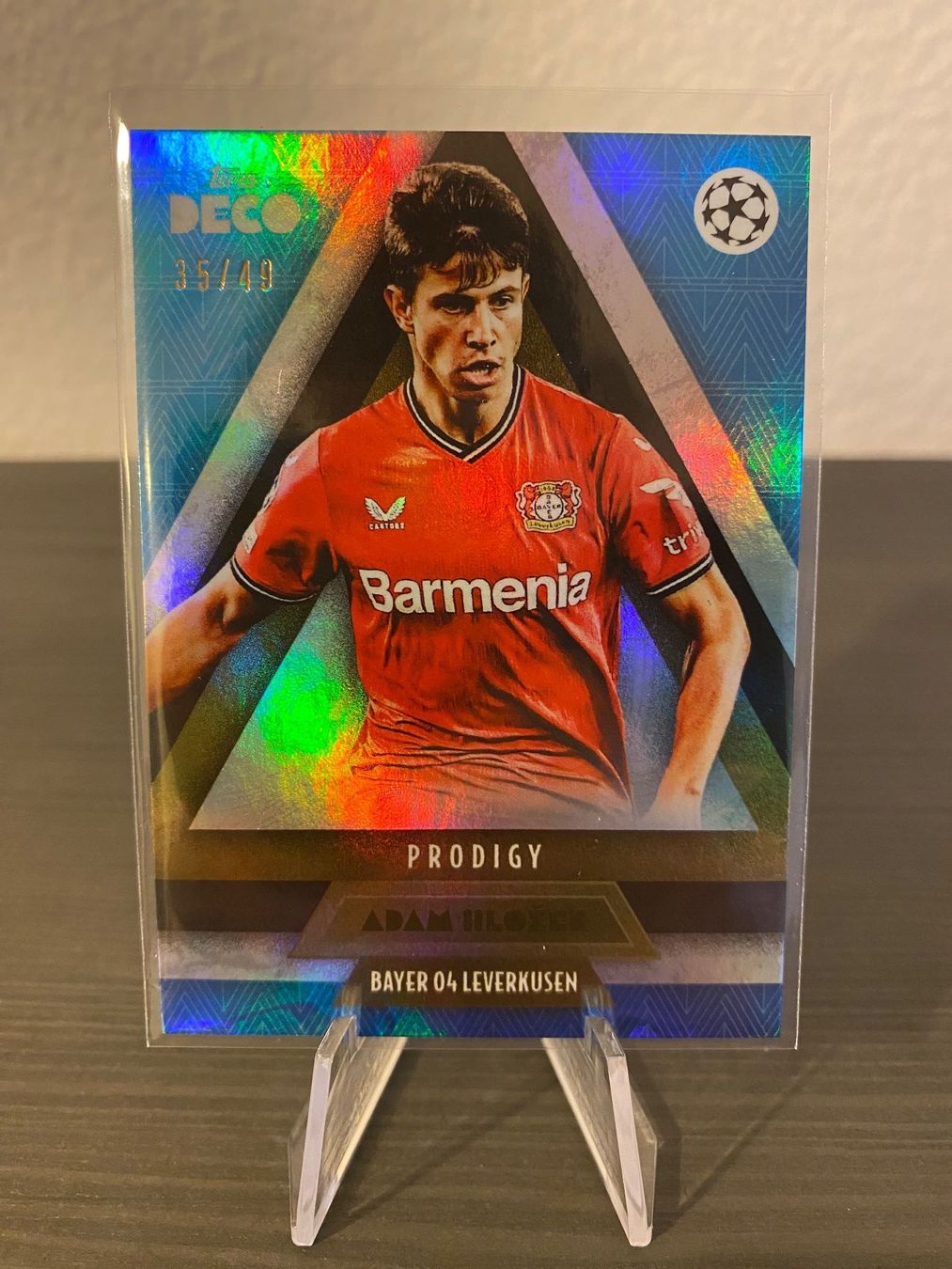 Carte collezionabili: Topps Deco - Adam Hlozek - Parallel /49 - Bayer 04 Lever. – Nuovo (secondo la descrizione) da Schaffhausen venduto da Retrogaming90