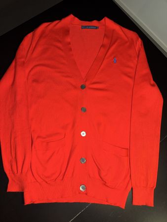 Ralph Lauren Cardigan rot, Gr. M, Top Zustand,