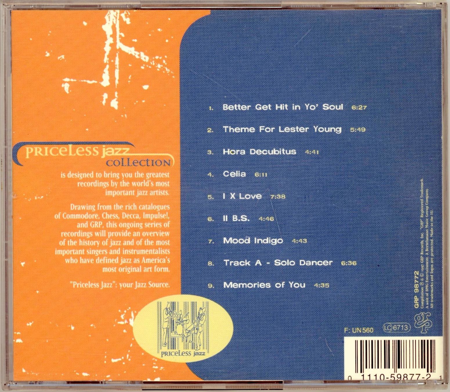 CD: CD: Charles Mingus - Priceless Jazz Collection – Usato da Zofingen venduto da Chris-Jo-Noe 1