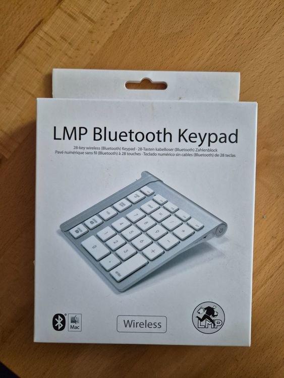 kabelloser Zahlenblock für Apple-Tastaturen das LMP Bluetoo (Neu und ...