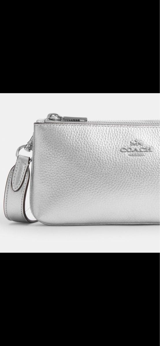 Coach Taschen für Damen: Coach Tasche silber Leder NEU – Neu (gemäss Beschreibung) aus Zollikofen von s_albi 5