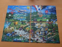 Puzzle "I love the country" 1000 Teile