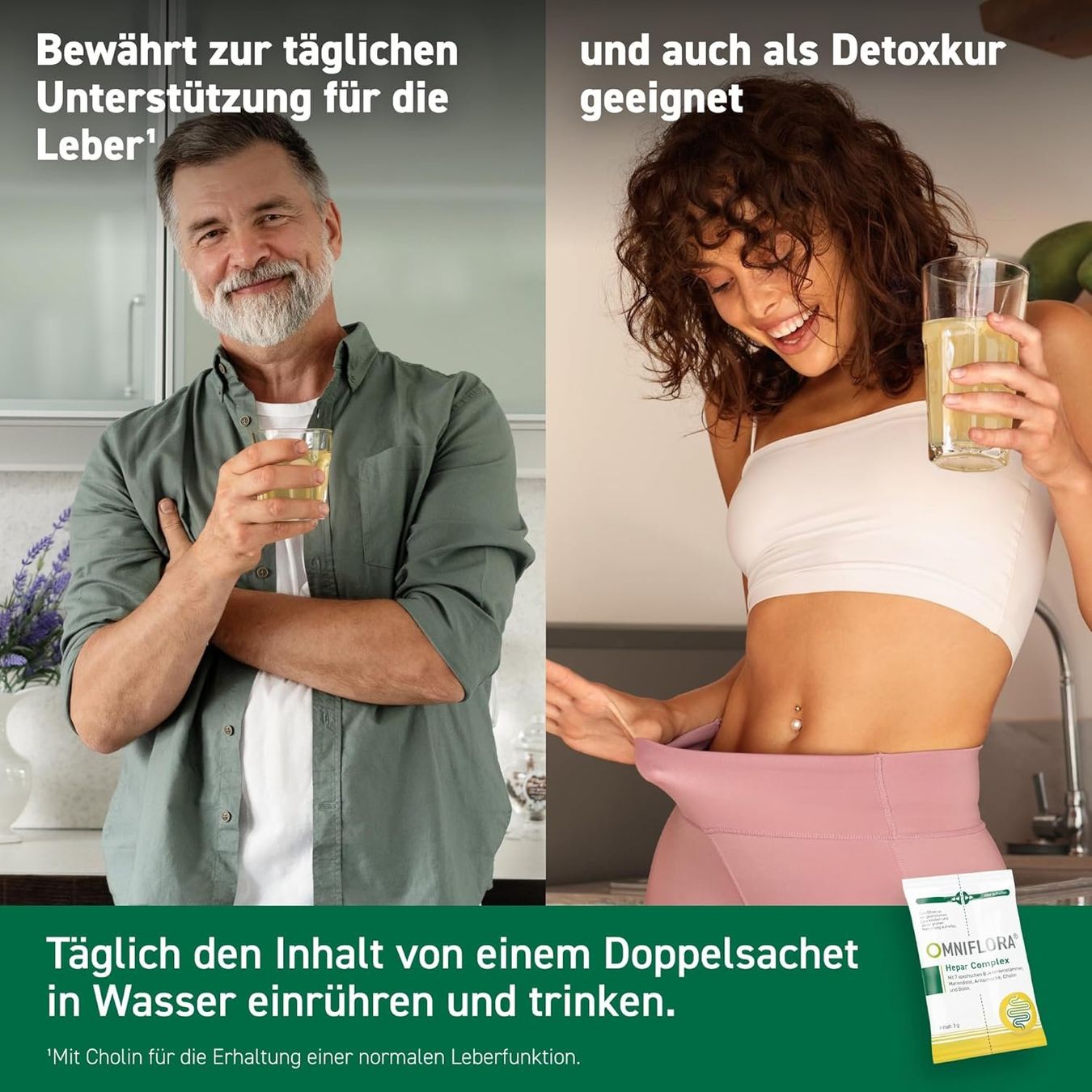 Cibi & Specialità: Omniflora Hepar Complex 30 Sachets Cholin Probiotika – Nuovo e nell'imballaggio originale da Suhr venduto da SchnapperCH 7