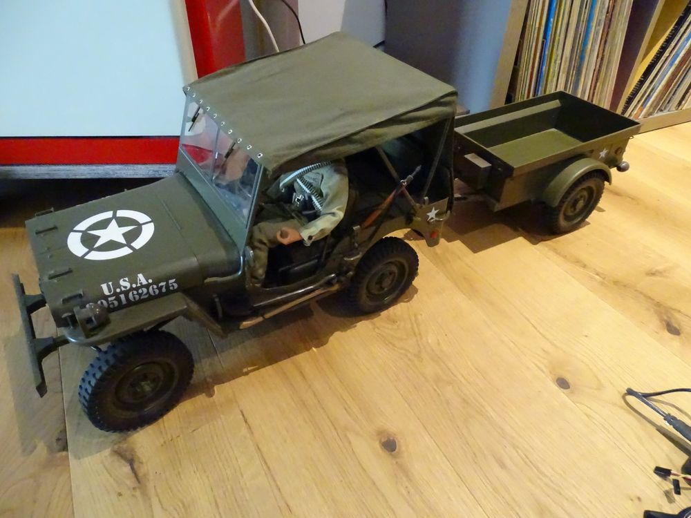 Willys Jeep Rochobby 1941 Mb Scaler 1 6 4wd Kaufen Auf Ricardo