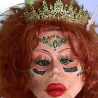 Fasnachtsmasken Larven Grinden, gratis  Versand