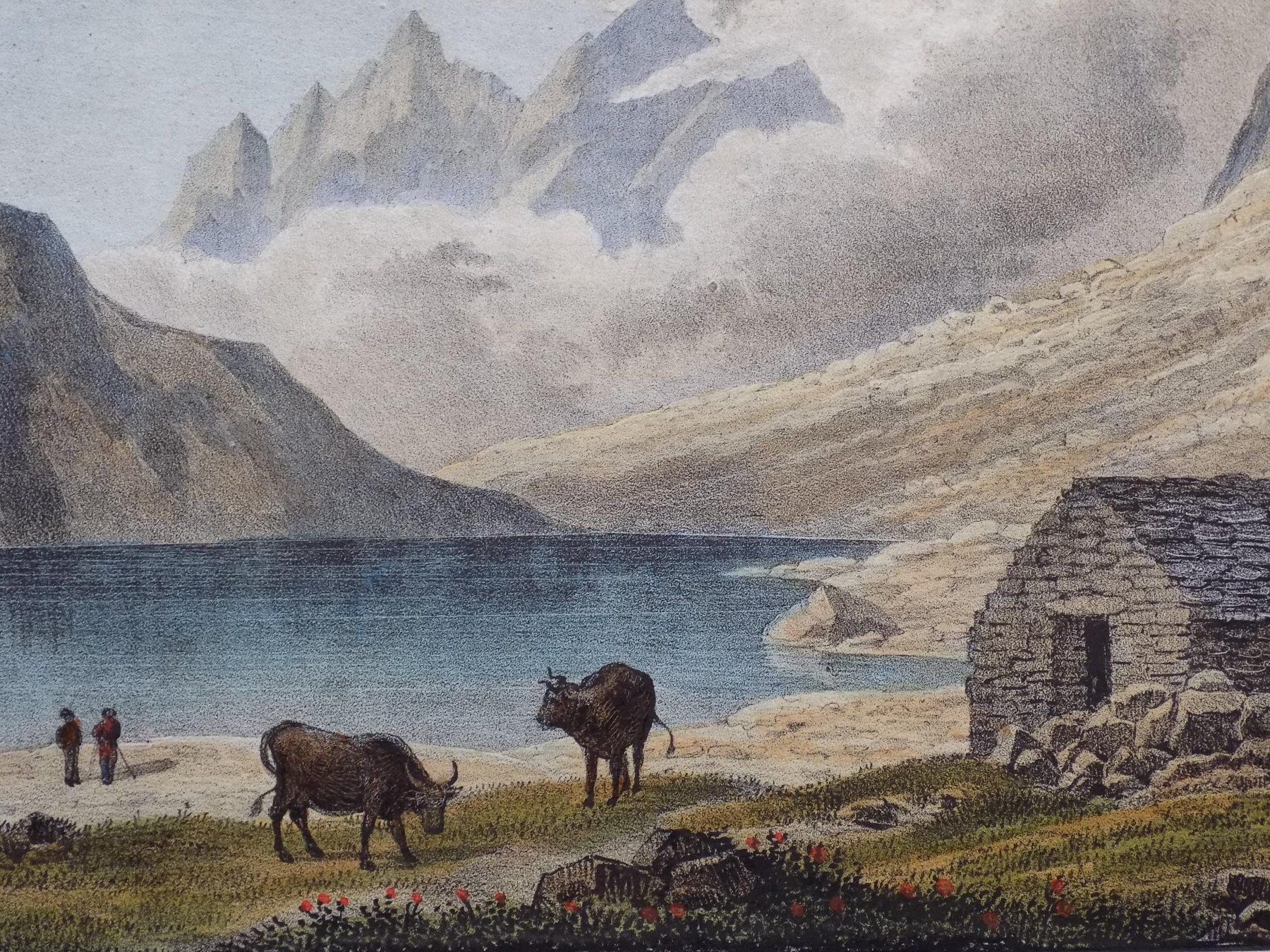 Incisioni: Oberalp - See Andermatt Sedrun – Usato da Risch venduto da Rischli15 8