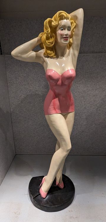 Sexy Pin Up Girl Lebensgroße Figur Skulptur Statue Deko 50er Kaufen Auf Ricardo 9195