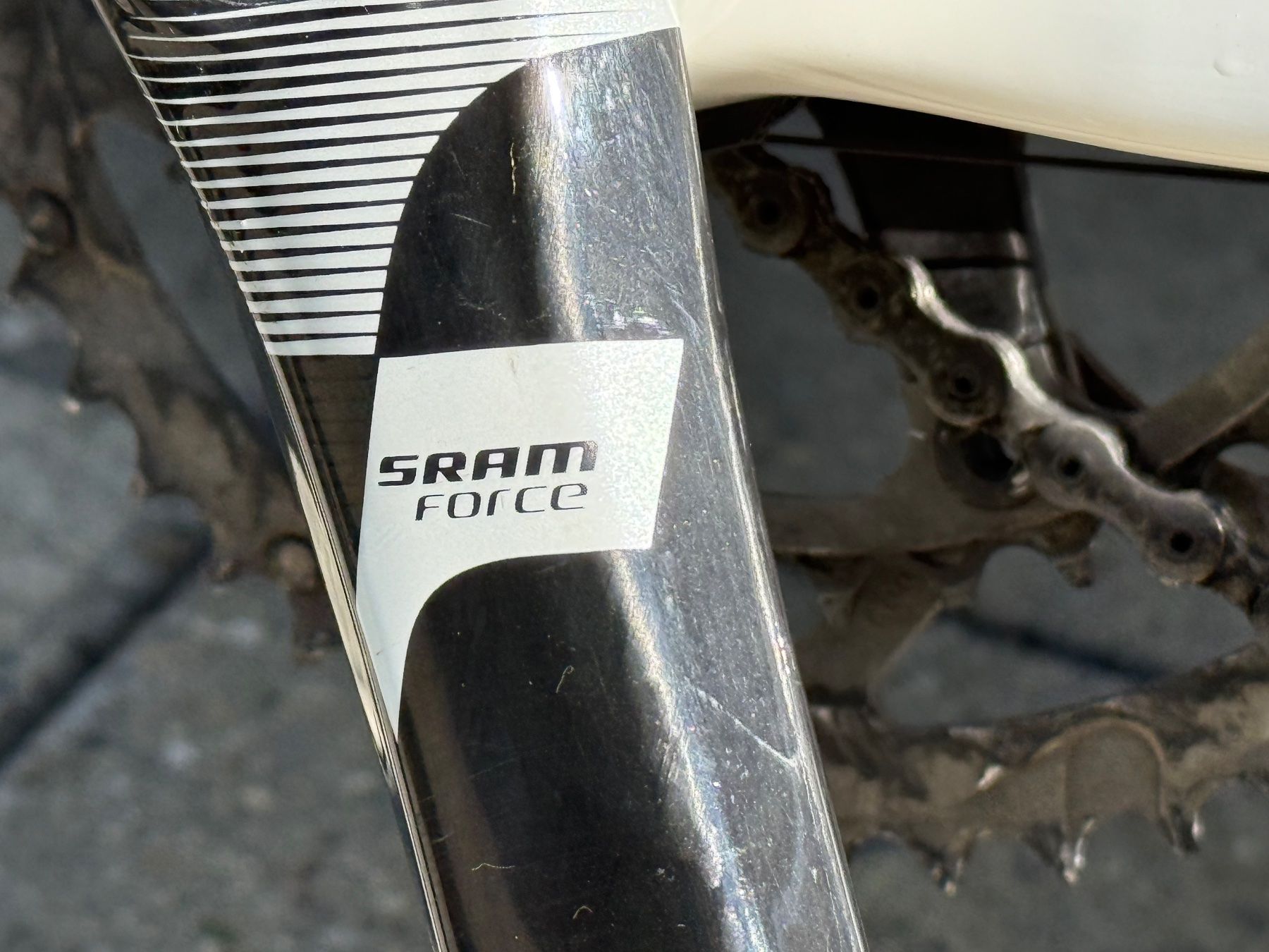 Velos: Carbon Rennvelo - 57cm - SRAM Force Komponenten – Gebraucht aus Meilen von int_66qv 7