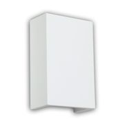 LED Wandleuchte, Gips, 16 cm x 10 cm