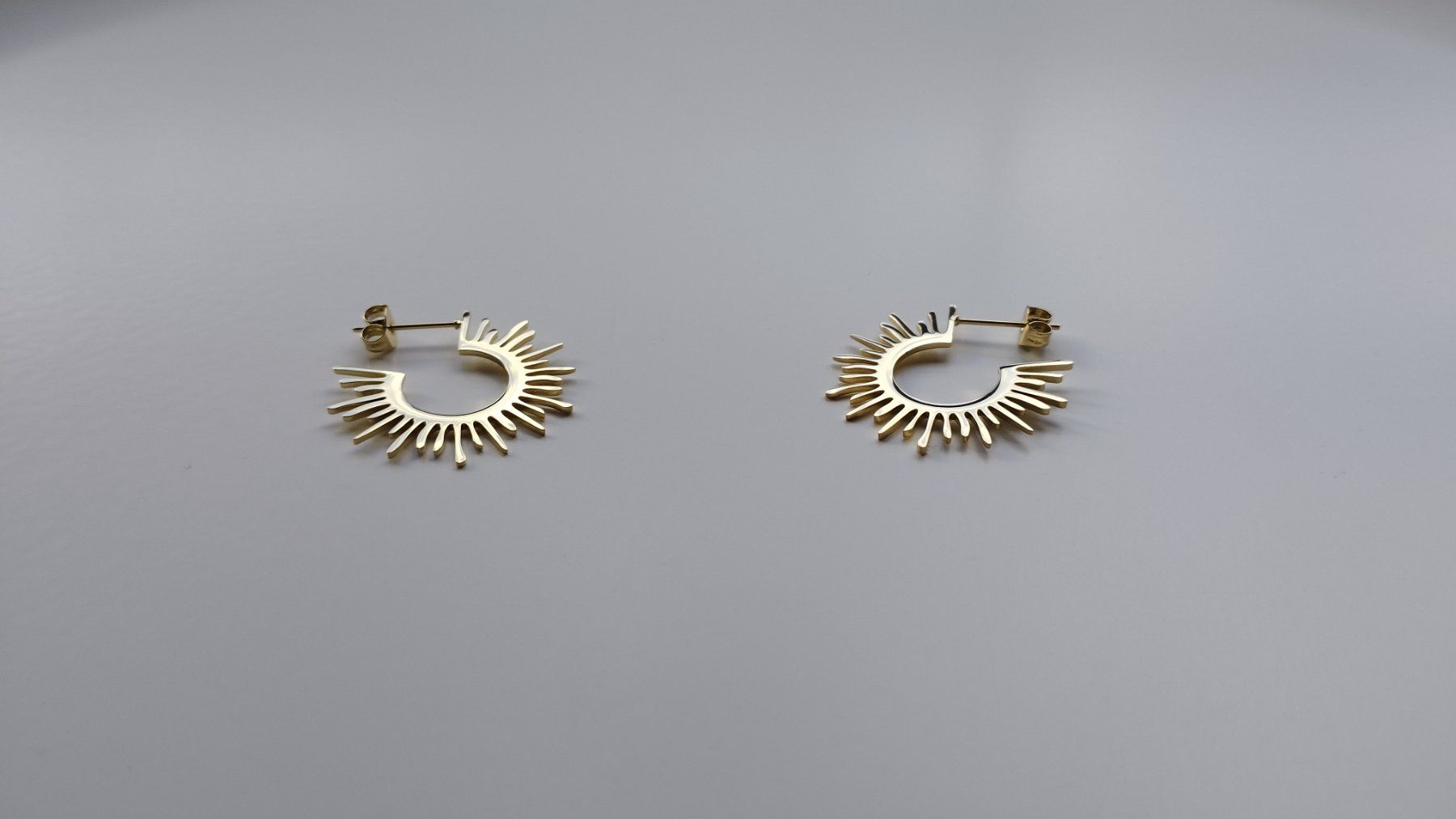 Boucles d'oreille: Stainless Steel Sun Earrings – Neuf avec emballage d'origine à Allschwil par Jani_Banani 5