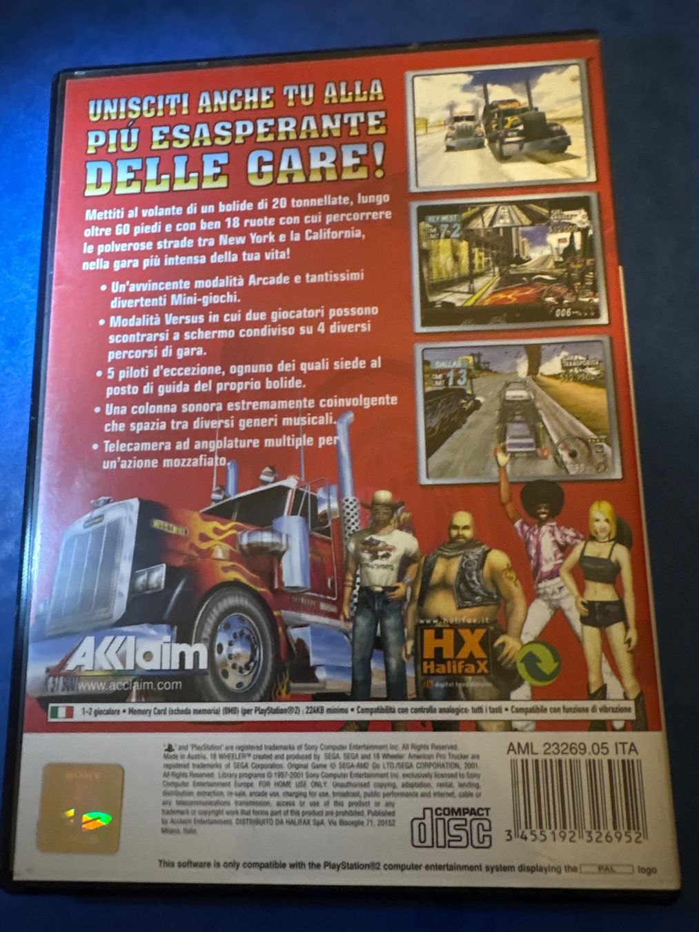 Sega Giochi: 18 WHEELER *****LKW-Racing*****(CIB, DE)*** TWINT – Usato da Spreitenbach venduto da SwissTradeMan 2