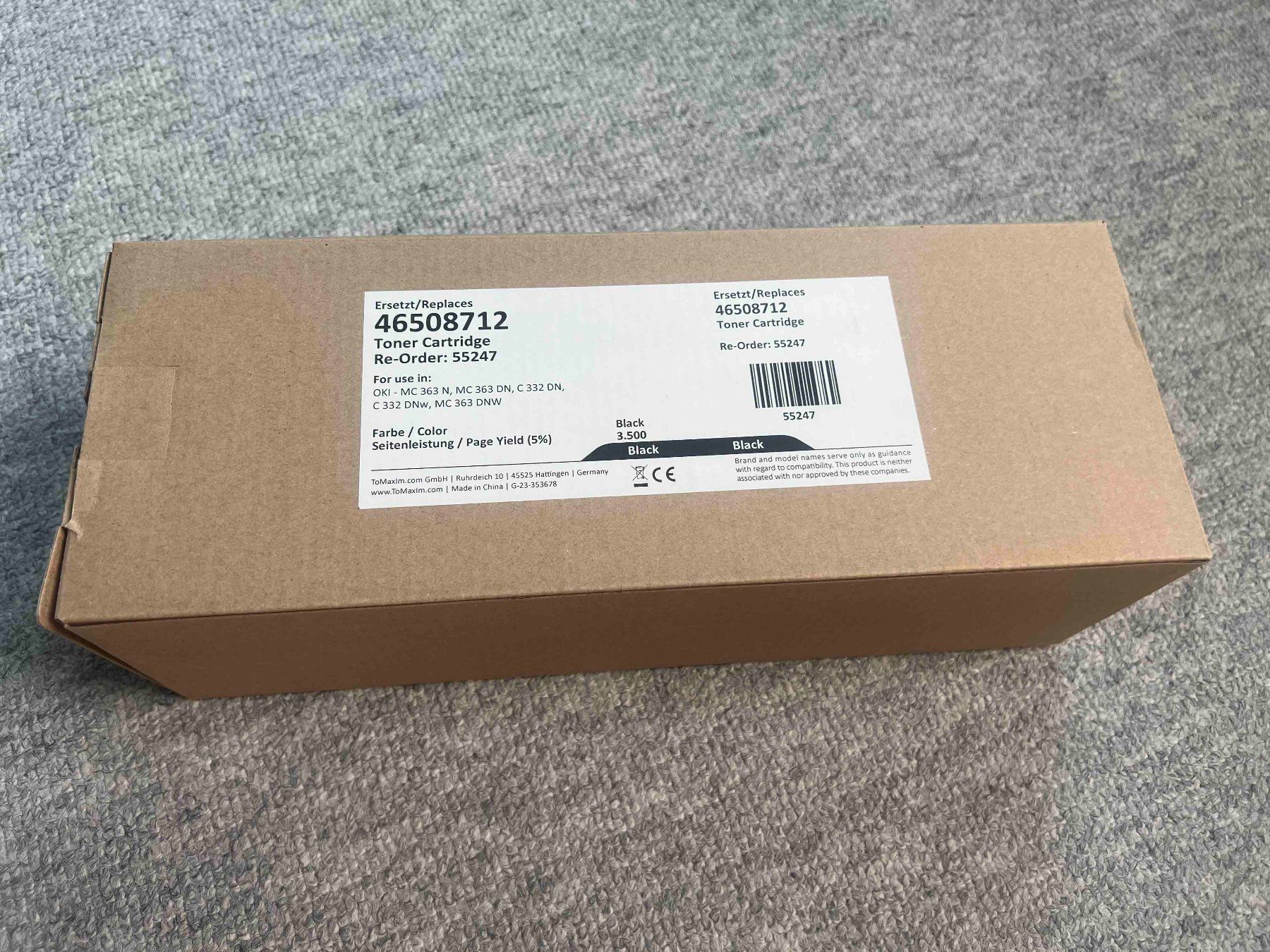 Oki Cartucce per stampanti & toner: Diverse farbige Druckerpatronen zu OKI Laserdrucker C332 – Nuovo e nell'imballaggio originale da Weisslingen venduto da Derfla1 1
