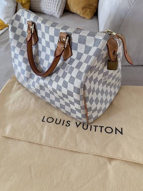 Louis Vuitton Borse da donna: Original Louis Vuitton Speedy 30 Damier Azur – Usato da Engelburg venduto da Suneschii2005