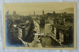 AK ZÜRICH, Limmatquai, belebt
