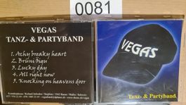 Vegas - Tanz & Partyband CD Rarität