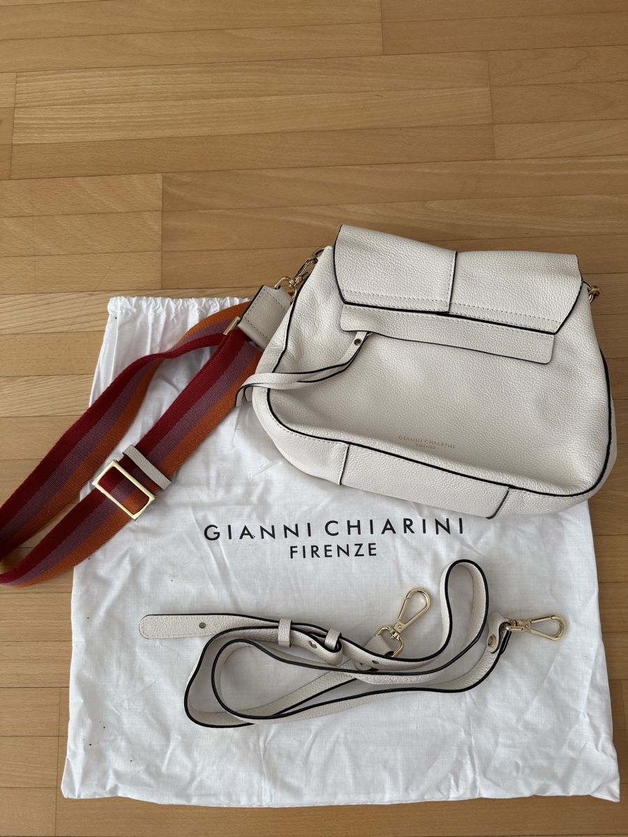 Taschen für Damen: Weiss Leder Tasche – Neu (gemäss Beschreibung) aus Thalwil von Swissbaglady