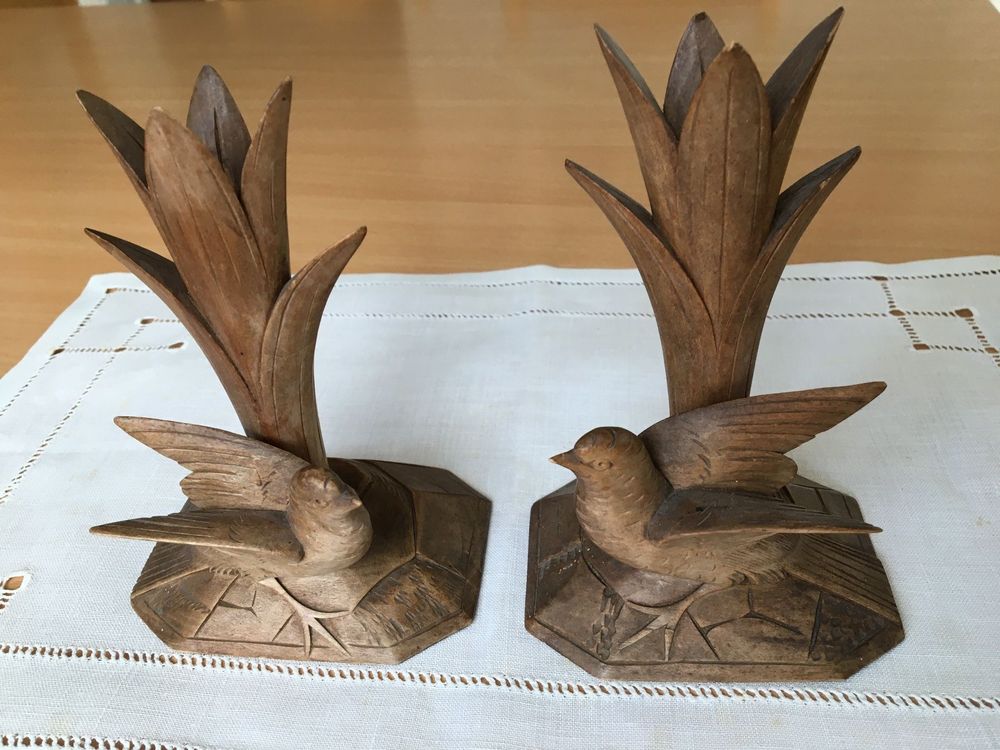 A Ting Geschnitztes Holz-Vogelhaus Mit Aufhänger – Braun, 31,1 X 15,9 X 12,1 Cm, Für Garten Oder Terrasse