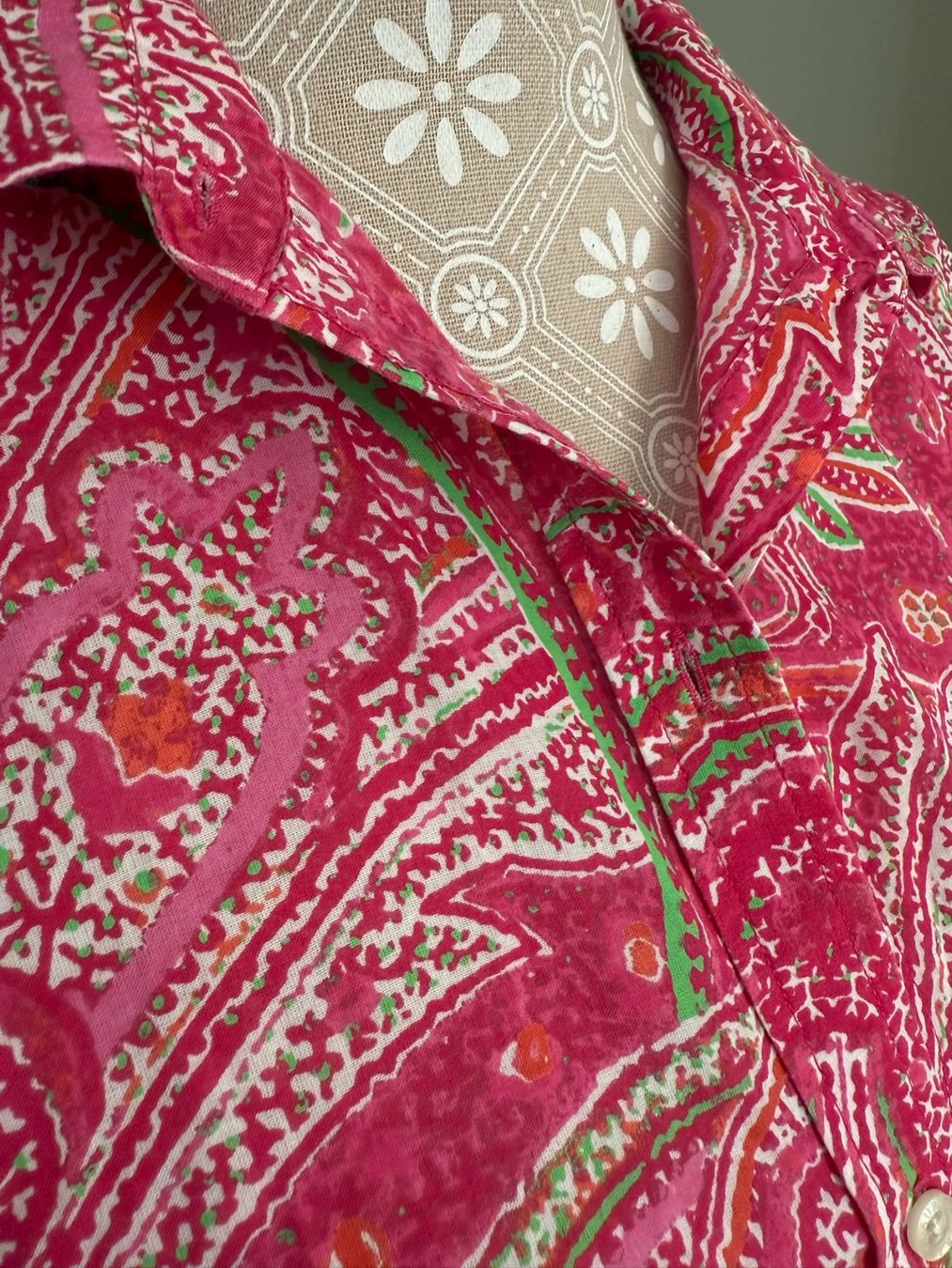 Ralph Lauren Blusen: Ralph Lauren - Blouse - M - coton – Gebraucht aus Sion von accroshoes 4