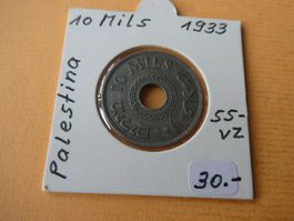Palästina 1933, 10 Mils