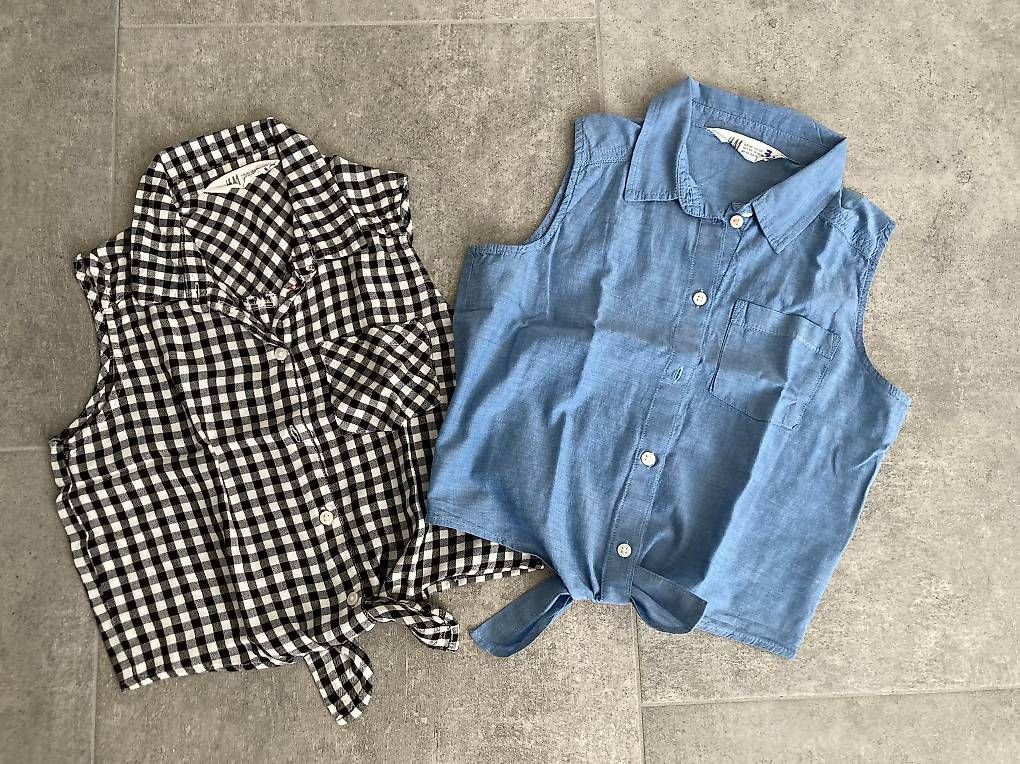 Kleiderpakete & -sets: Tolle Sommerblusen 2er-Set (Gr. 140) – Gebraucht aus Hettlingen von rselchi
