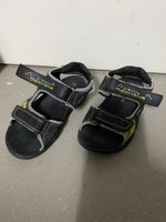 Iron Machine Sandalen, Grösse 28, Schwarz/Grün, Sommer