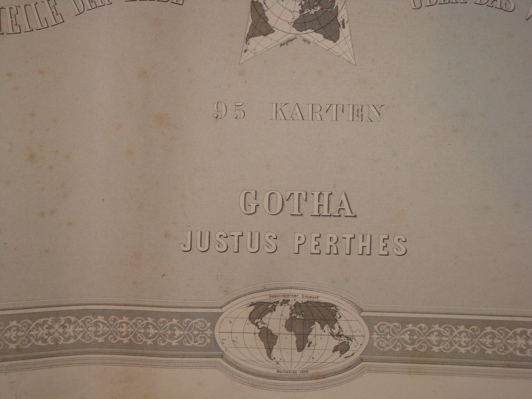 Cartine & Atlanti: antiker Atlas, um 1880 – Usato da häusernmoos venduto da buc_8ftk 2