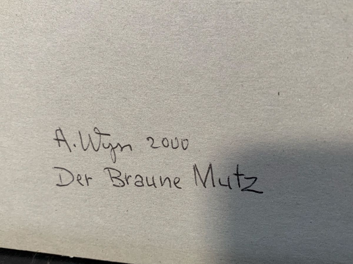 Dipinti: A. WYSS 2000 Der braune Mutz – Usato da Wolfhalden venduto da SecondAntique 3