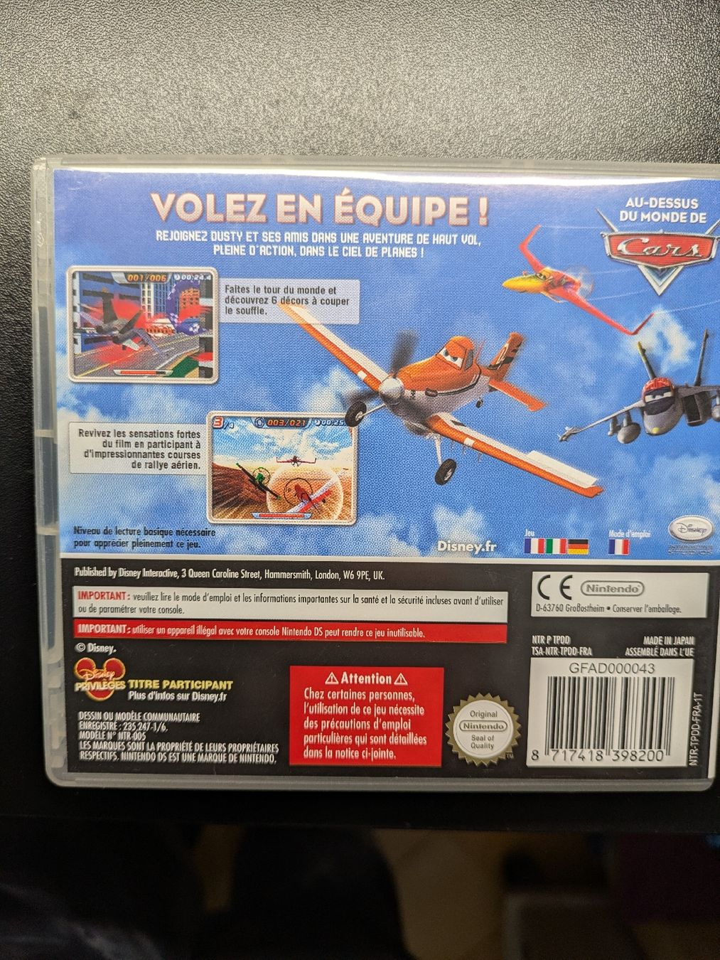 Giochi: Jeu Nintendo DS Planes - Disney – Usato da Court venduto da Meirine 1