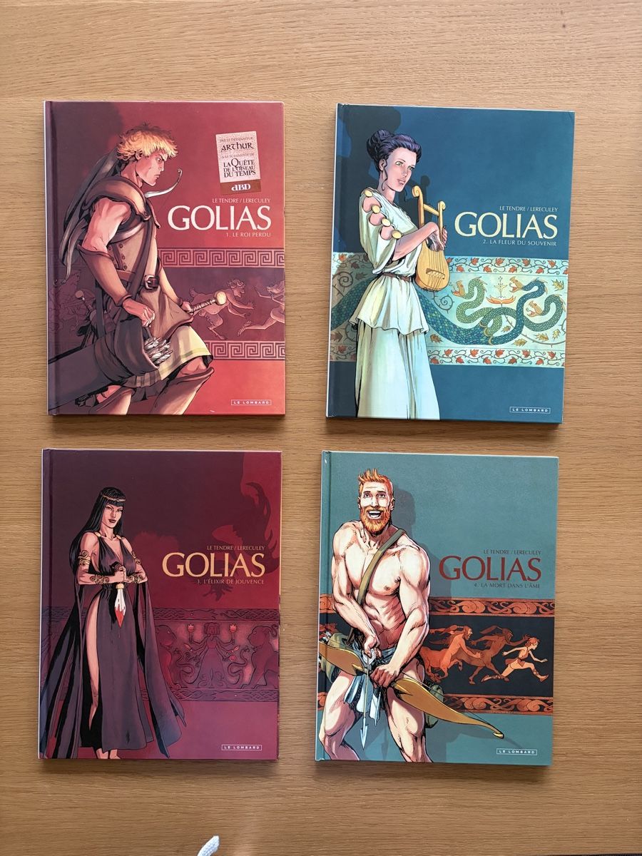 Fumetti: Golias : intégrale tomes 1-4 – Usato da Pully venduto da FunkyGames