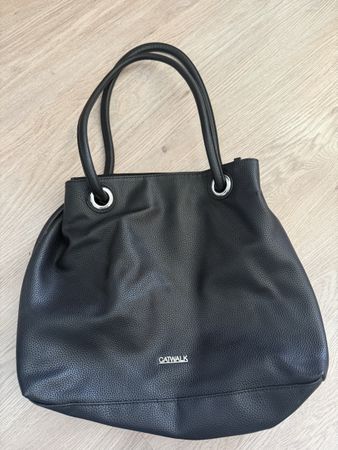 Schwarze Handtasche von Catwalk, neuwertig, Top Zustand!