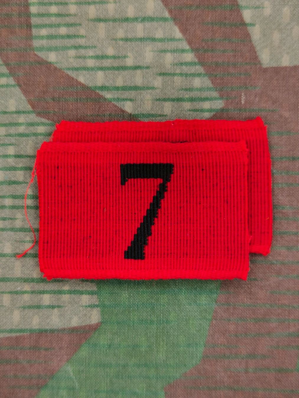 Schweizer Armee Uniformi: Achselschlaufen Ord. 1898 Nr. 7, Set – Usato da Bauma venduto da SwissMilitaria
